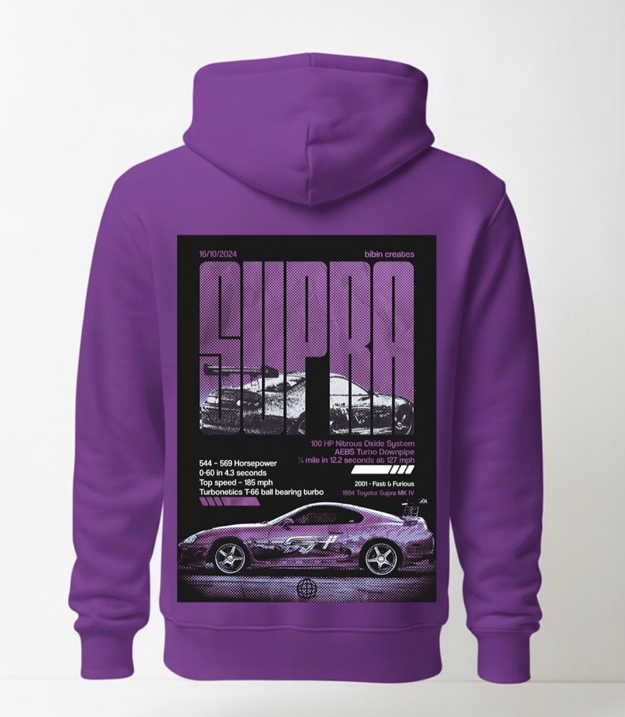 Purple hoodie